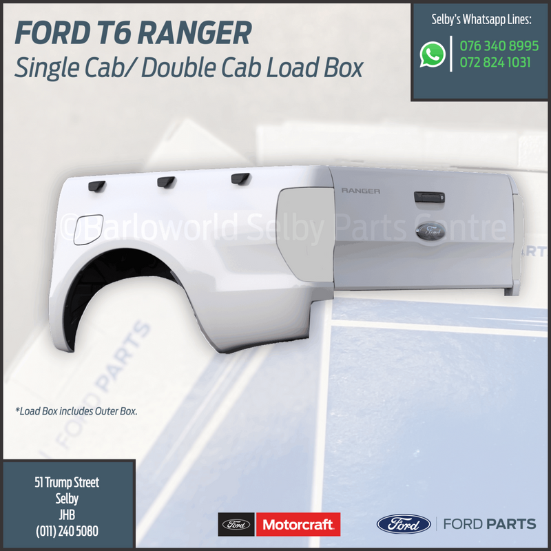 Ford Ranger T6 Single Cab and Double Cab Load Box