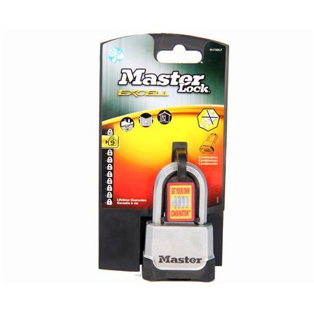 Master Lock Excell Master Combination Padlock - 50mm