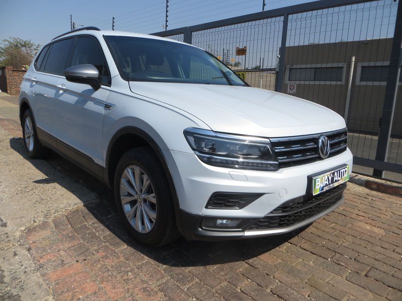 2018 Volkswagen Tiguan Allspace MY19 1.4 TSI Comfortline DSG, White with 259000km available now!