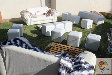 Equipment hire in Randburg, Northriding, Centurion for your weddings, baby showers, bridal showers