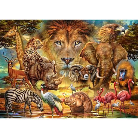 1000 Piece Wildlife Adult Puzzle - Parent