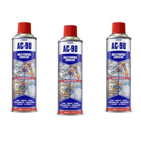 Action Can - Multi Purpose Lube ( Ac-90 Co2) 250ml - 3 Pack