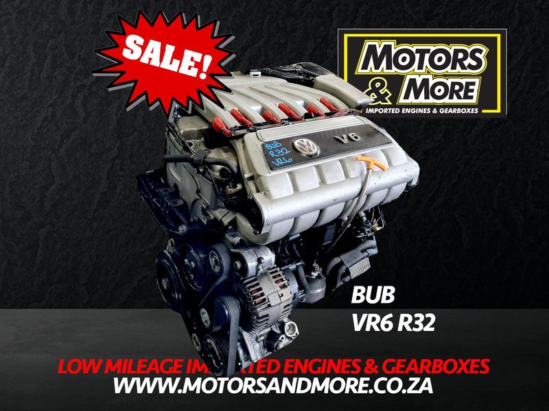 VW VR6 BUB 3.2L R32 Engine For Sale - No Trade in Needed