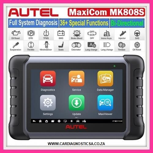 Autel MaxiCOM MK808S OBD2 Scanner Automotive Car Diagnostic Scan Tool OBD 2 Code Reader OBDII Key Co