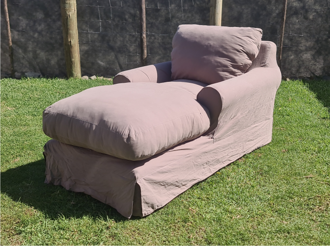 Daybed Couch chaise lounger in grey colour - Most comfortable sofa  | Call 0818407199