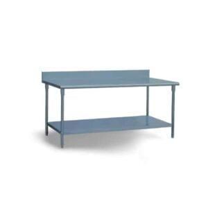 STAINLESS STEEL TABLES - PLASHBACK TABLES - WORK TABLES