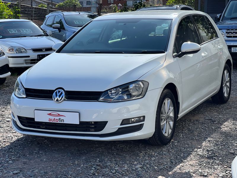 2016 Volkswagen Golf 7 MY16 1.2 TSITrendline, White with 143000km available now!