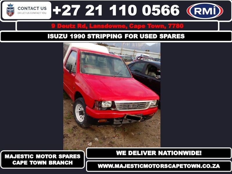 Isuzu stripping for used spares used parts