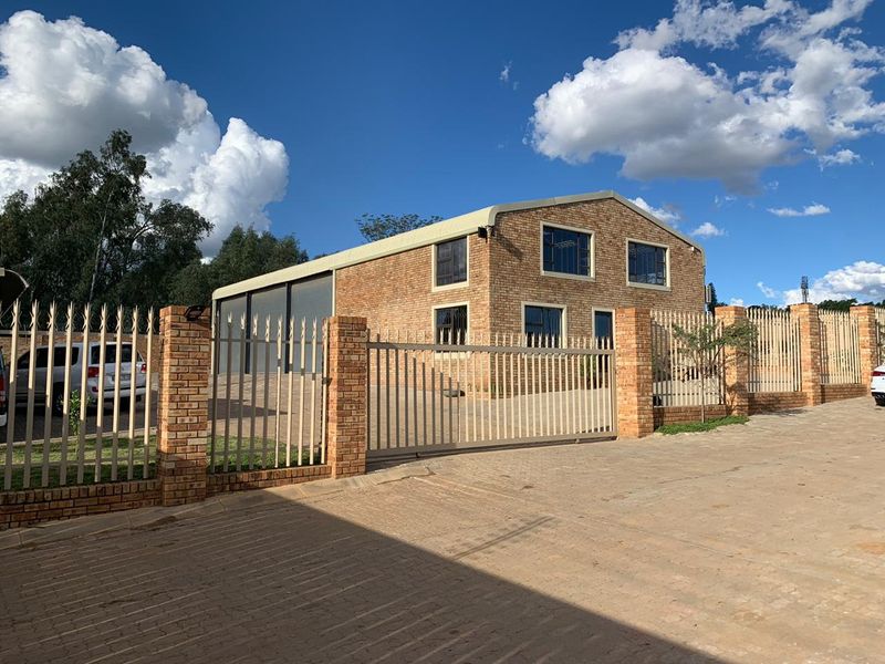Brand new industrial facility to let in Muldersdrift