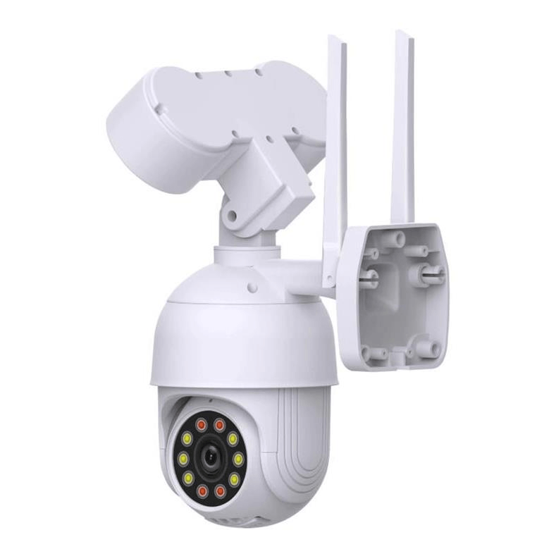 Connex Smart WiFi 1080p 3.6mm PTZ Outdoor Network Camera with Auto Track Floodlight CC-C2000 - Brand