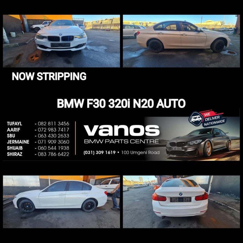 BMW F30 320i AUTO STRIPPING FOR SPARES