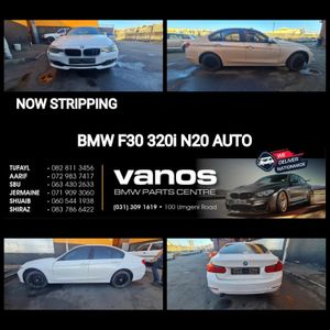 Bmw F30 320i Auto Stripping For Spares