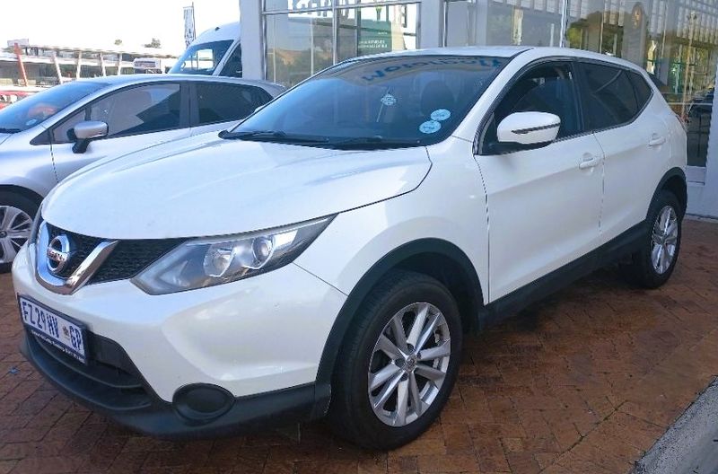 2017 Nissan Qashqai 1.2T Visia, White with 143348km available now!