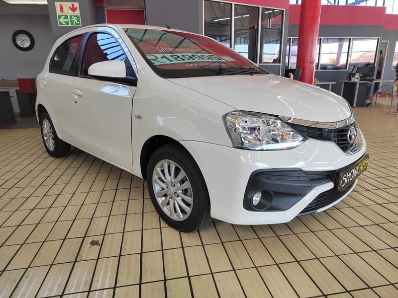 2020 Toyota Etios 1.5 Xs WITH 68496 KMS, CALL THAUFIER 061 768 0631