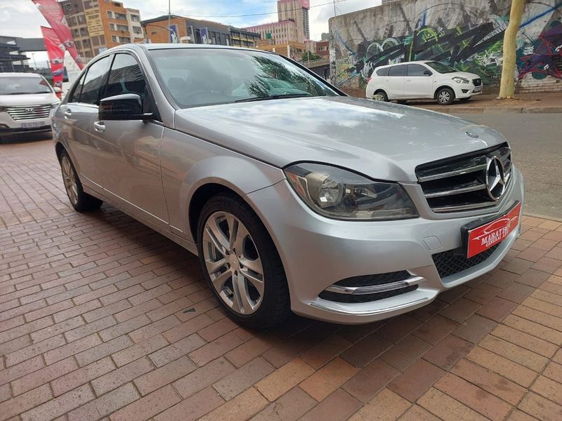 Mercedes-Benz C 200 BE AMG, Silver with 96000km, for sale!