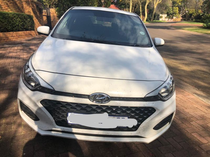 2020 Hyundai i20 1.4 GL, White with 69000km available now!