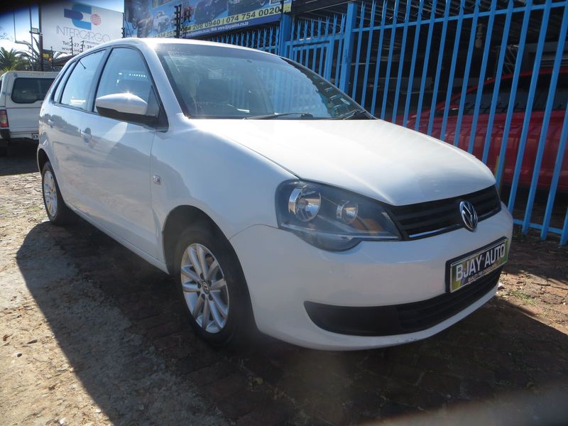 2016 Volkswagen Polo Vivo Hatch 1.4 Trendline, White with 80000km available now!