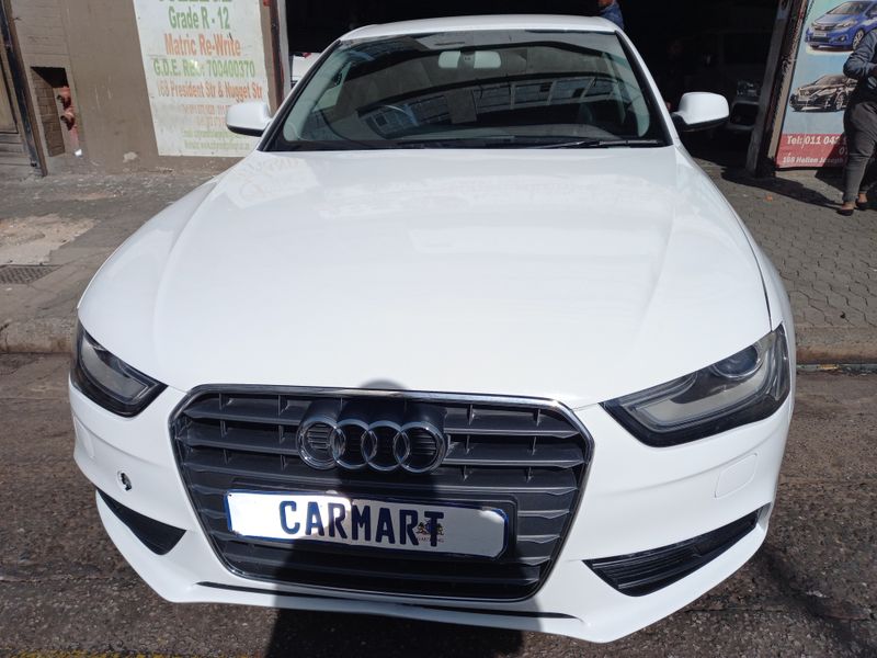 2013 Audi A4 TFSI 1.8, White with 70000km available now!