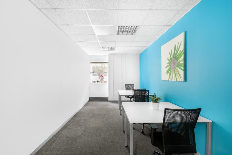 Find office space in Regus Parktown for 5 persons with everything taken care of