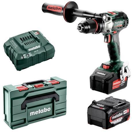 Metabo - Cordless Hammer Drill (602360650) , 2 x 5.2Ah , Charger &amp;  Case