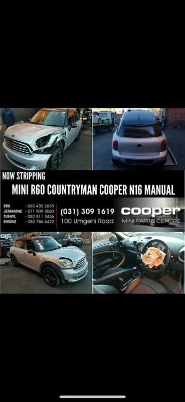 MINI COOPER R60 COUNTRYMAN MANUAL STRIPPING FOR SPARES