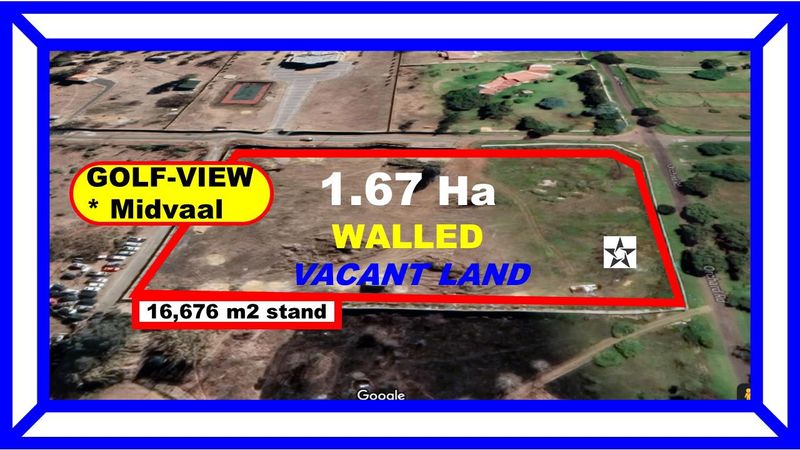 1.7 HA WALLED &#39;VACANT LAND&#39; STAND (&#64;R57/SQM