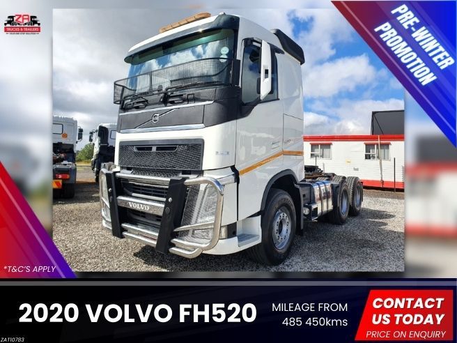2020 VOLVO FH520 LOW ROOF