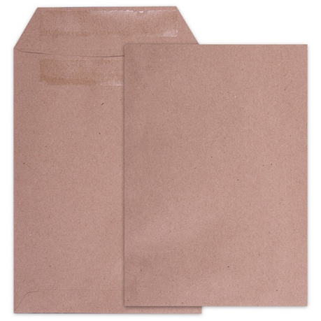 Leo Envelope - Manilla Self Seal Envelopes , Open short side (box of 250)