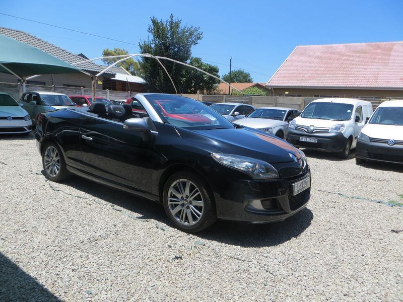 2013 Renault Megane Coupe-Cabriolet 1.4 TCe GT-Line, Black with 99000km available now!