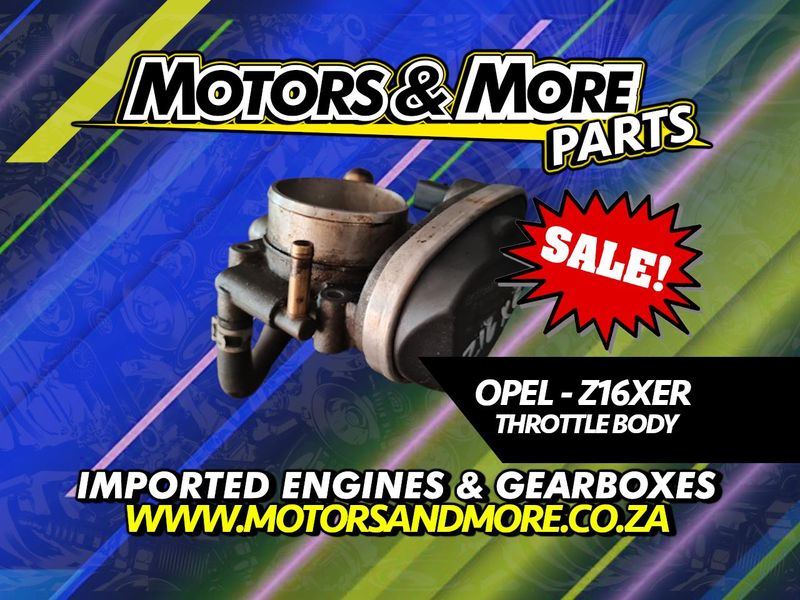 OPEL Z16XER Astra - Throttle Body - Limited Stock! - Parts!
