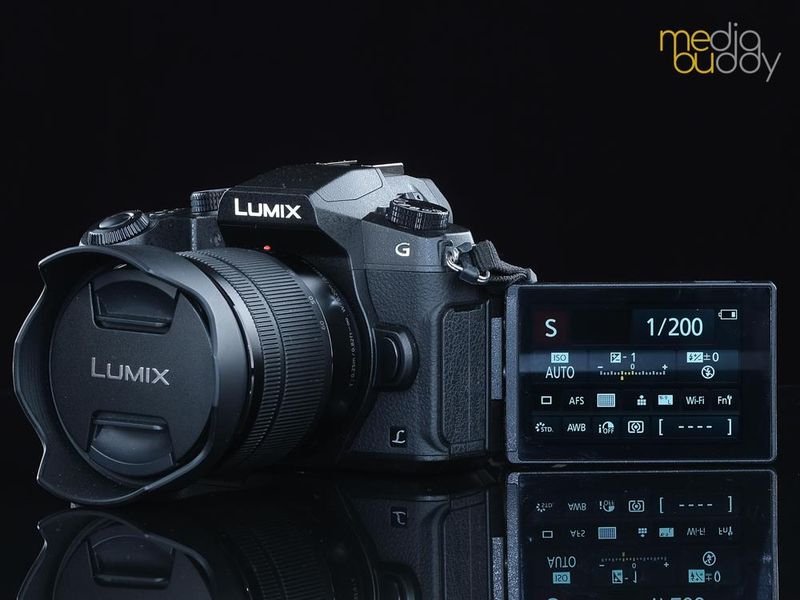 4K Panasonic Lumix DMC-G80 Mirrorless Camera with Lens