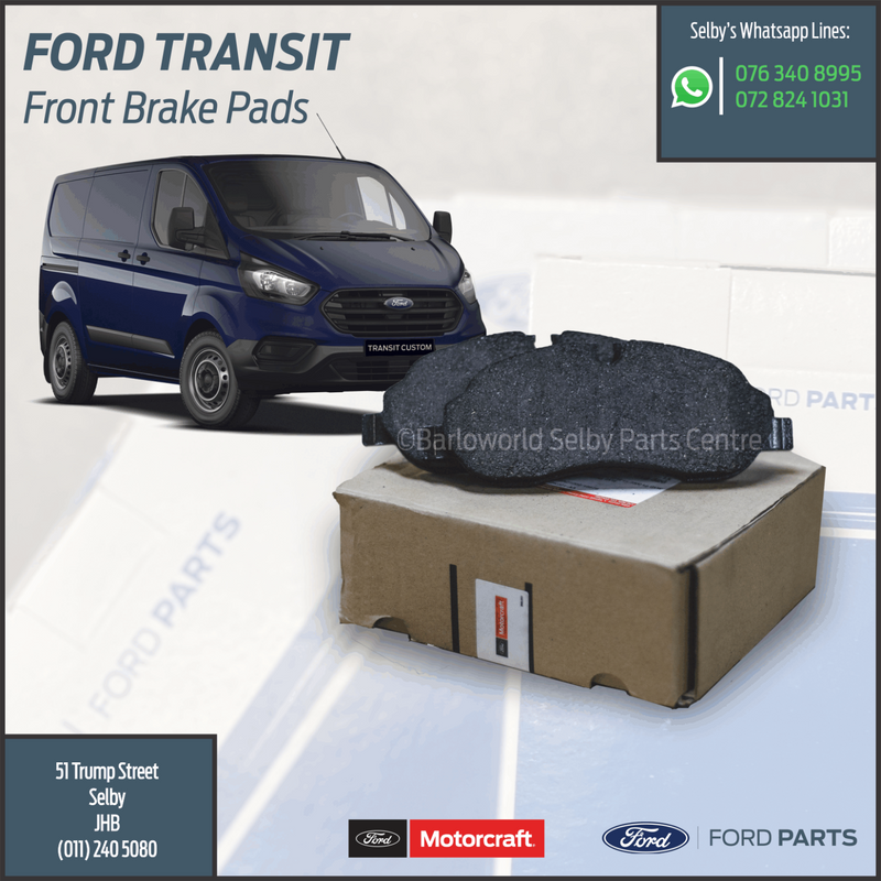 New Genuine Ford Transit Front Brake Pads