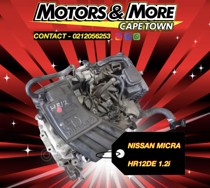 Nissan Micra HR12DE 1.2 Engine For Sale