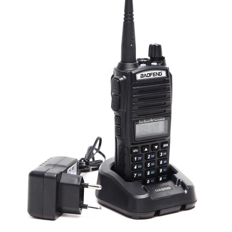 Long-range Two Way Radio Vhf Uhf Dual Band Handy Talky UV82 8W