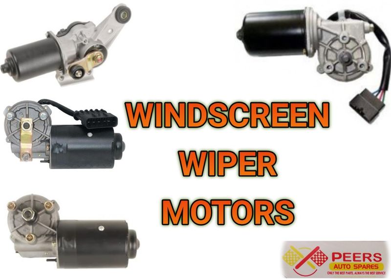 WINDSCREEN WIPER MOTOR FOR MOST VEHICLES