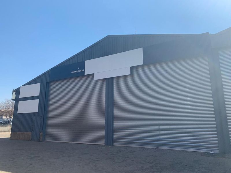 Industrial facility available for purchase in an industrial node