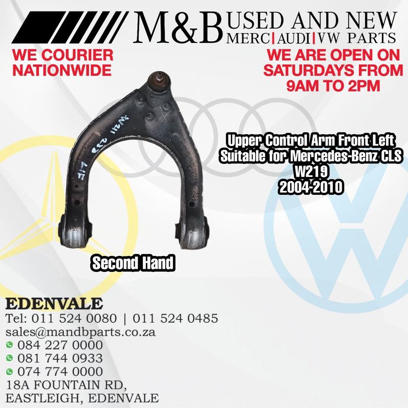 Control Arm Upper Front Left (Second Hand)  Suitable for Mercedes-Benz CLS W219  2004-2010