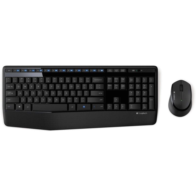 Logitech MK345 Keyboard and Mouse Combo Black 920-006489 - Brand New