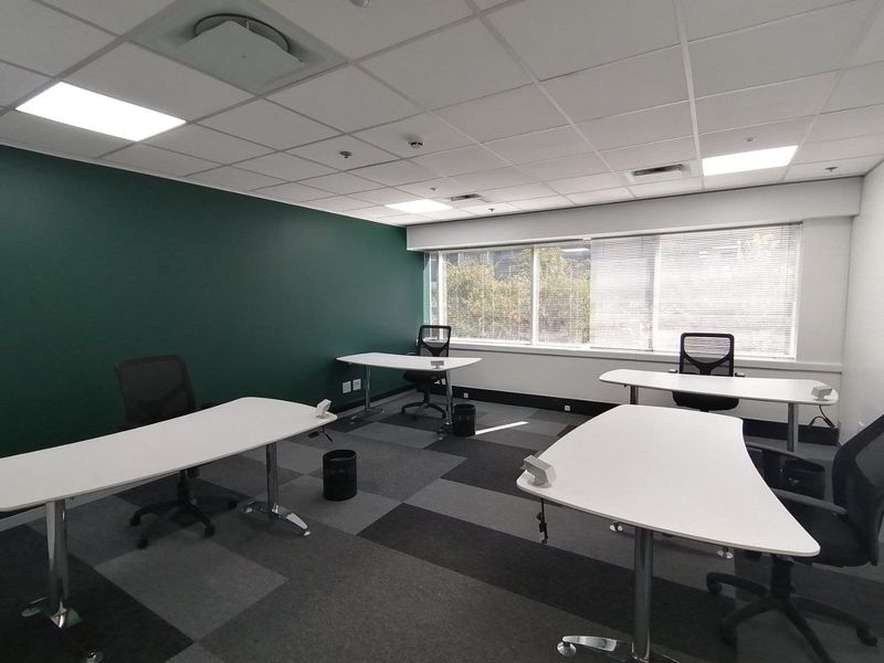 Large Window, Medium Semi-Serviced Office Space Available To Let In Rosebank