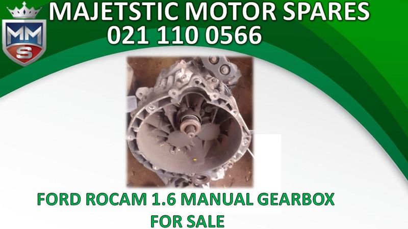 Ford Rocam 1.6 used manual gearbox for sale
