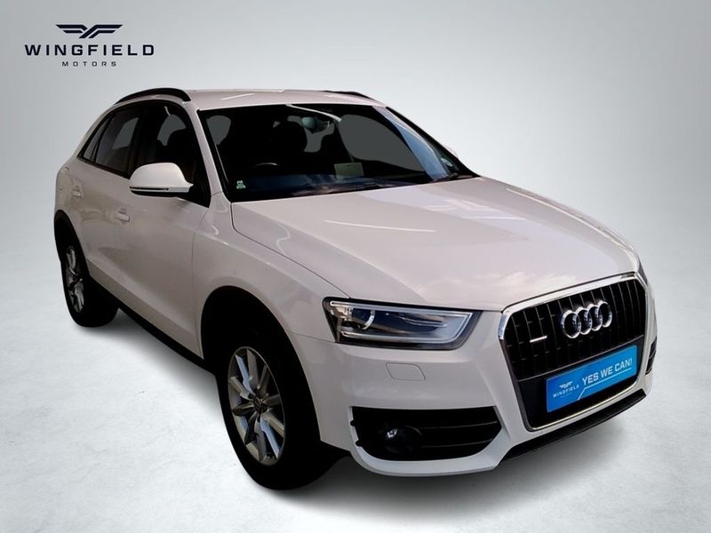 2015 Audi Q3 2.0 TDI Quattro S Tronic 130kW, White with 169217km available now!