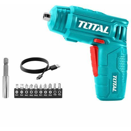 Total Tools - Cordless Screwdriver Kit