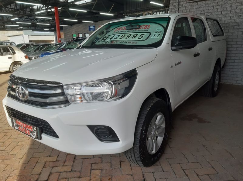 2017 Toyota Hilux 2.4 GD-6 4x4 D/Cab RB IN GOOD CONDITION AWESOME AUTOS 021 592 6781
