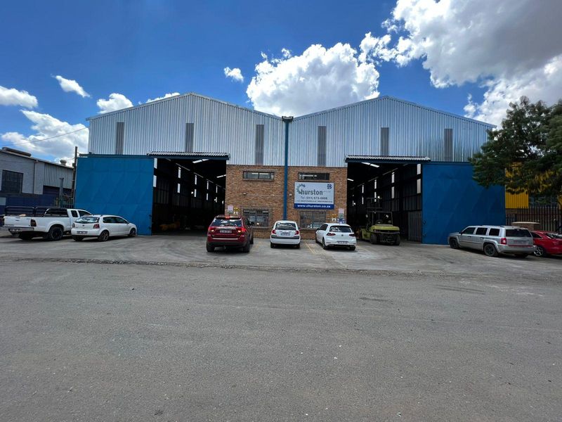 Free standing industrial facility for rent in Germiston