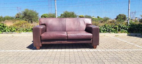 Kudu Leather Couch 2 Seater Almost New Condition | Contact 0818407199