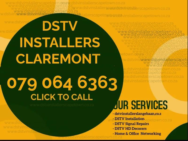 DSTV Installation Signal Repairs in Claremont 079 064 6363 Cape Town