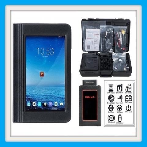 Auto Diagnostic Machine Launch X431 V 8inch Tablet Wifi Bluetooth Full System Diagnostic Tool with 2