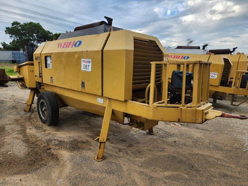 2006 Putzmeister BSA 1409D Static Concrete Pump