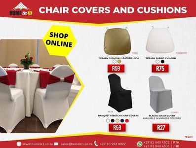 Tablecloths, runners and napkins