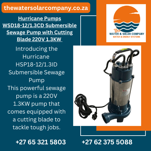 WSD Submersible Pump 1.5KW - 220V